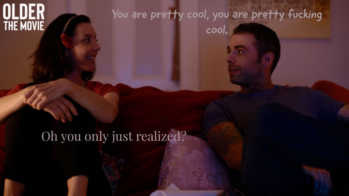 Olderfilm's tweet photo. Have you watched Older yet? Older is available now on Amazon Prime, Tubi and Googleplay or go to https://t.co/Amz737dA6D

#Older #Indiefilm #Movies #romcom #drama #independentFilm #Love #Pigville #prettycool #relationshipgoals #relationshipgoals❤️ #fallinginlove #dating https://t.co/uGnJ8CwUq8