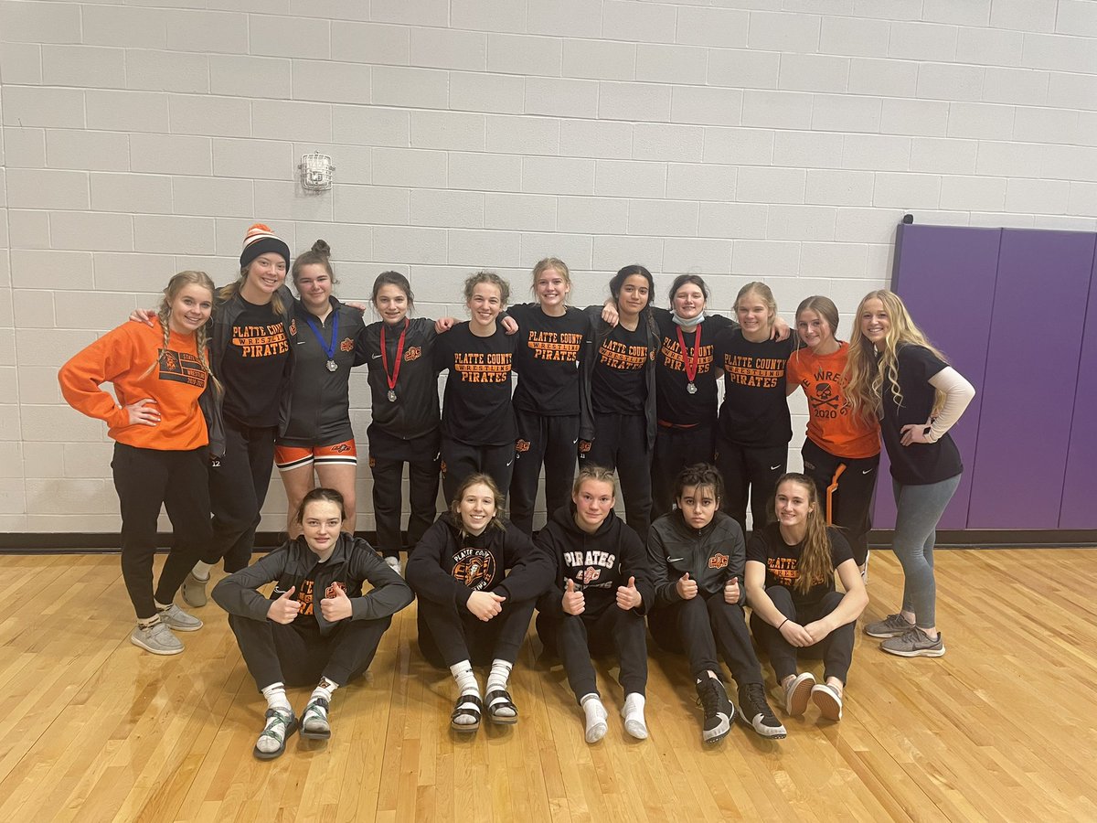Results from Girls Wrestling at Kearney. Ciccarelli 2nd Burge 3rd S Humburg 3rd Burnett 3rd  E Humburg 2nd Greer 3rd Geddes 1st Roudebush 2nd Juarez 3rd Munn 1st Great Job #backtoworkonmonday