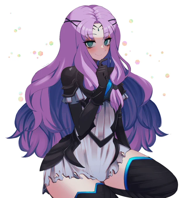 hi I'm sick &amp; barely functioning but I had to pull through to draw Resplendent Florina 