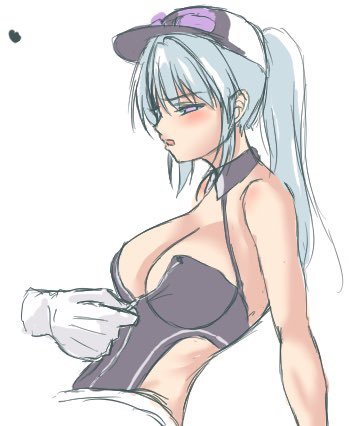 #アズレン版深夜の真剣お絵かき60分一本勝負 