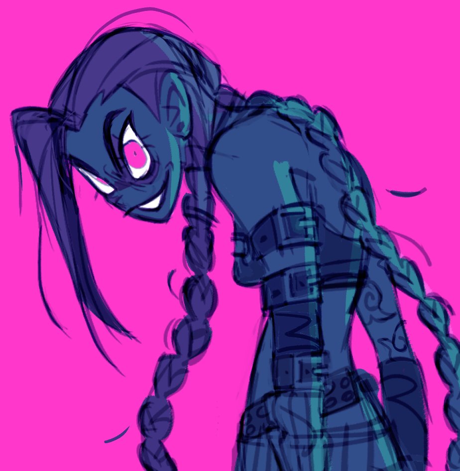 thatskidding's tweet photo. she's like the joker but for women https://t.co/Mrp0n0NzCt
