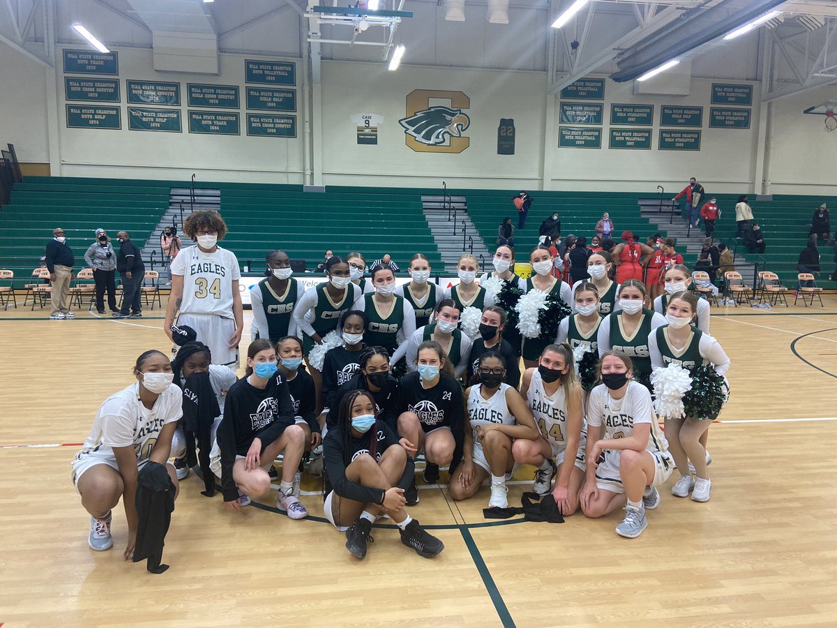 THECASEEAGLES's tweet photo. It is an 🦅 kind of night!  Our 🦅s defeated Horlick tonight in THE NEST! #CasePride 🏀 https://t.co/HPlCdVONu1