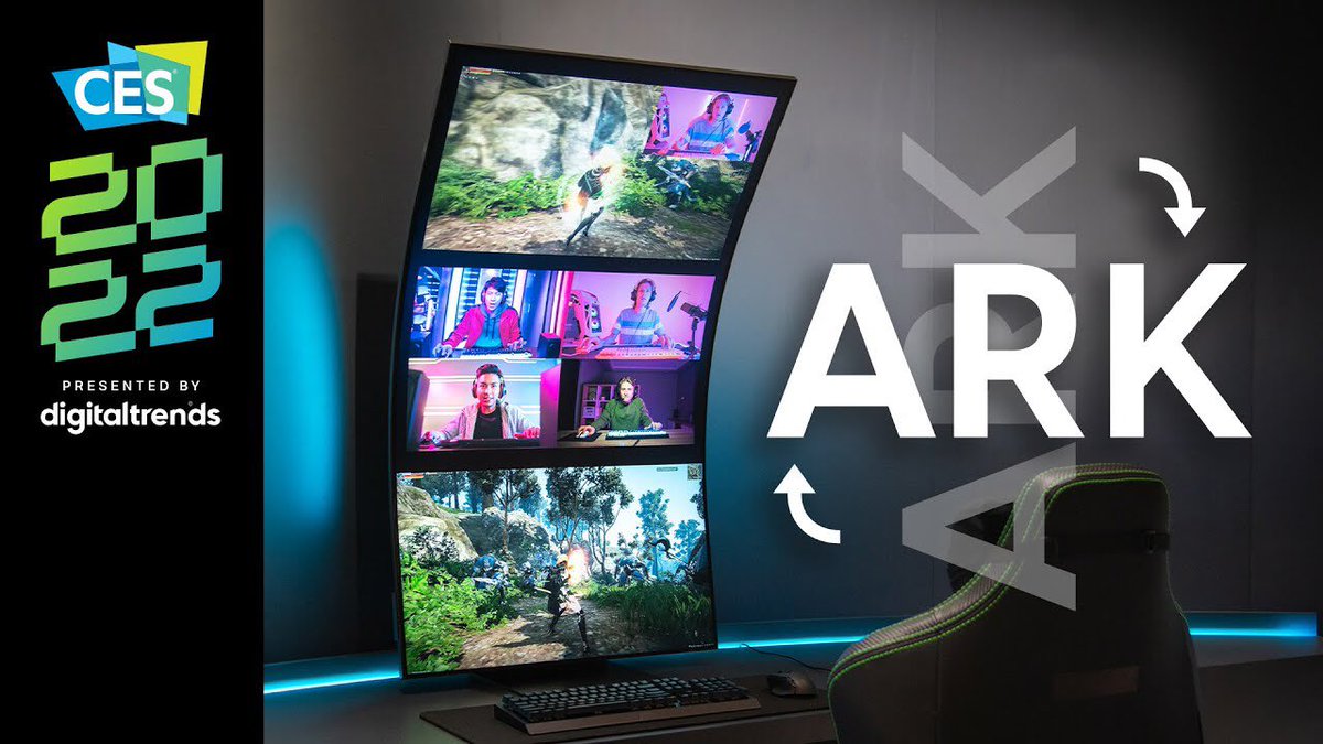 This 55-inch Rotating Curved Monitor is a Game Changer | Samsung Odyssey Ark! #Samsung #odysseyark #gamers #innovation #Korea #game #VIKEZ #ArtificialIntelligence #gaming #gamedev #CES2022 #CES #LasVegas 

YouTube link:
youtu.be/p08n7JBHBSM