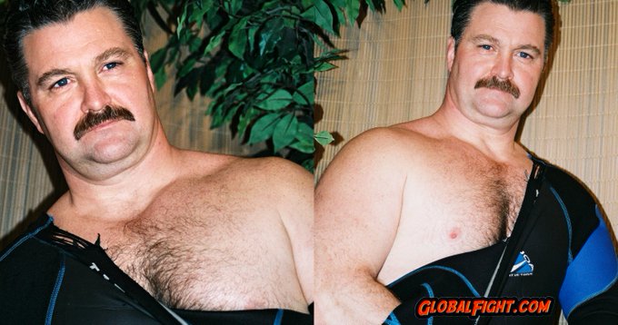 Moustache Hairybear from https://t.co/uDvNgxG5Gn galleries  --  #moustache #musclebear #stache #hairybear