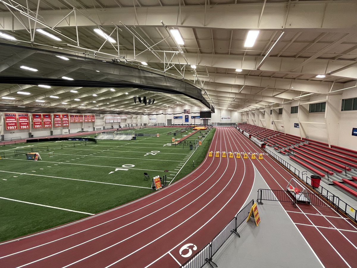 We are all geared up and ready to roll for  The Prentice Gudgen High School Invitational! 
Join us tomorrow! Field events start @ noon and running events at 1pm! 
If you are following along from home: here is a link for the live results! 

milesplit.live/meets/455702