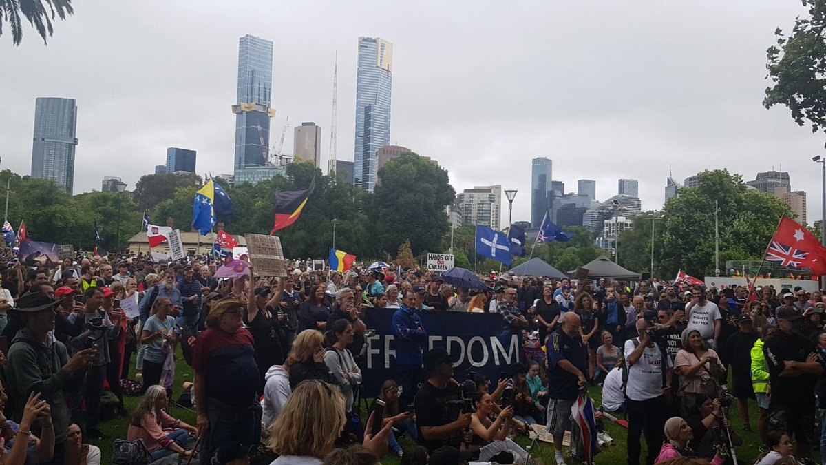 BethanyCherisse's tweet photo. MELBOURNE.
March for the Kids.
#ProtectTheChildren
#SaveTheirFuture https://t.co/SoHl7IfLza