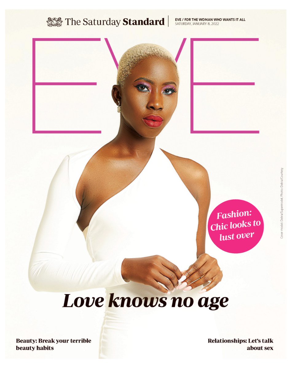 EveWomanKenya's tweet photo. Grab your free copy of the new #Eve in the Saturday Standard!
 
You can also get your e-paper version at https://t.co/9UHkeOVXZf

 or

Visit https://t.co/UBJ0OLL6rh for these and more stories.
.
#evemagazine https://t.co/TvzFN5UsfC