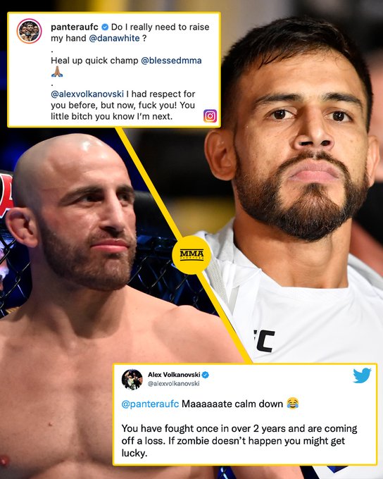 Things are heating up in the #UFC featherweight picture… 👀 