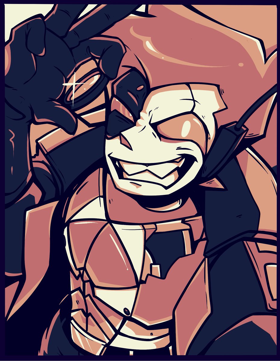 BSkelebunny01's tweet photo. Was testing out another palette challenge again but this time with my Mechasm oc Ulrich!
hope ya'll like it
#Ulrichthemechasm #mechasm #oc #Ulrich https://t.co/Y4v2OxVXyi