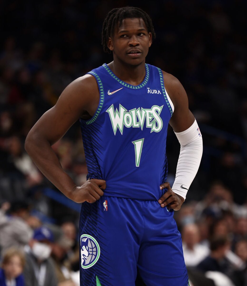 TheNBACentral's tweet photo. Anthony Edwards over his last six games:

26.0 PPG
3.3 AST
4.7 REB
49.2% 3PT
52.3% FG

#NBAAllStar | #AnthonyEdwards https://t.co/UJtXCYi47h