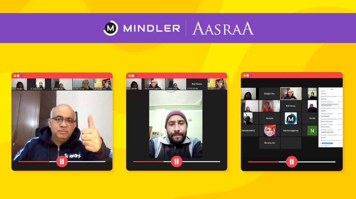 mindlercareers's tweet photo. Have a look at the incredible session we had with the Aasraa Trust (@AasraaTrust). It definitely was a privilege for us to be a part of such a noble cause.
#aasraatrust #underpriviledged #MindlerCareers https://t.co/Rmx707k92L
