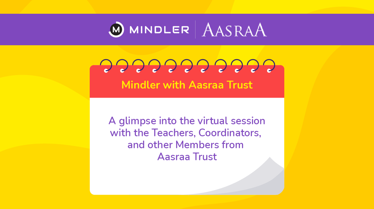 mindlercareers's tweet photo. Have a look at the incredible session we had with the Aasraa Trust (@AasraaTrust). It definitely was a privilege for us to be a part of such a noble cause.
#aasraatrust #underpriviledged #MindlerCareers https://t.co/Rmx707k92L