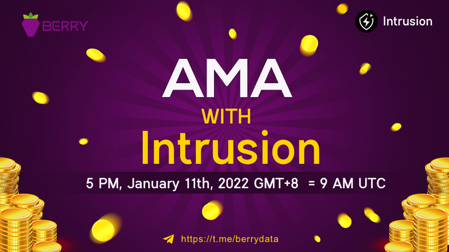 berry_data's tweet photo. 🍓Berry #AMA Series: Intrusion &amp; $400 Giveaway 

To Join
🔶Follow @berry_data &amp; @Intrusion_NFT
🔶RT and &amp; 3 friends
🔶Fill out the form https://t.co/2ZLJ84NNmO

🎁8 winners to win $50 worth of #NFT each
🐣Place: https://t.co/XWzxONu98L

⏰Time: 5 PM, January 11th, 2022 GMT+8 https://t.co/EuNLvYmjR9
