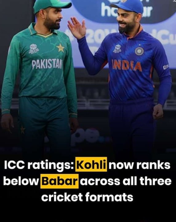 Yes every boom has a downfall😊
But we congratulate Babar Azam for making his career like biggest superstars😍💚🇵🇰
#PSL7 #WhereIsSaraikiProvince 
#LeftTerrorismInPK #HarisRauf
#Pakistan #BabarAzam #ViratKohli