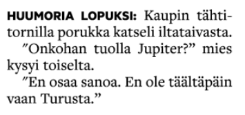 VirtanenJorma's tweet photo. Vieraalla tähtitornilla. #pitko https://t.co/VFtU7pyRfw