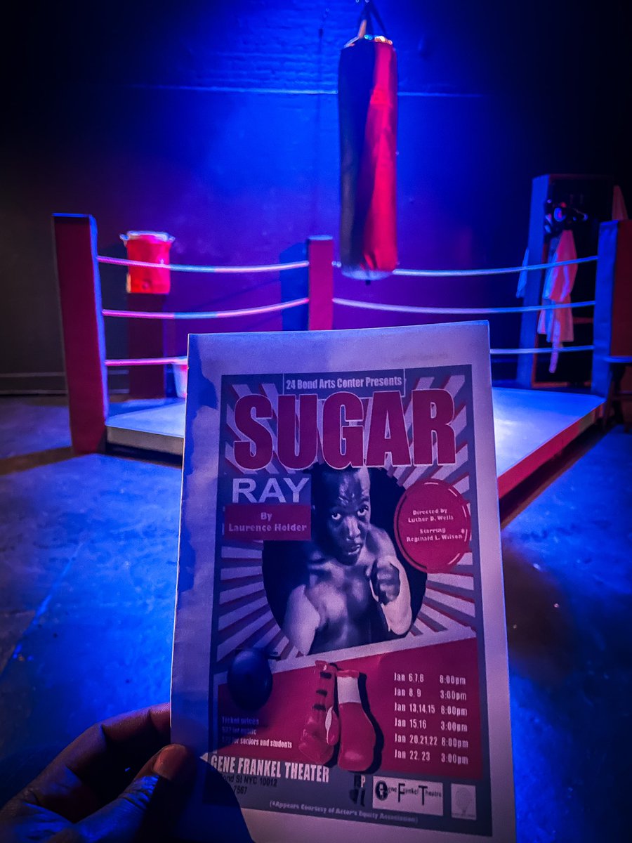 JamilActs's tweet photo. Congratulations to my boy #ReggieWilson on his self produced production of #SugarRay #OffBroadway #Theater https://t.co/cp86DeRcjg