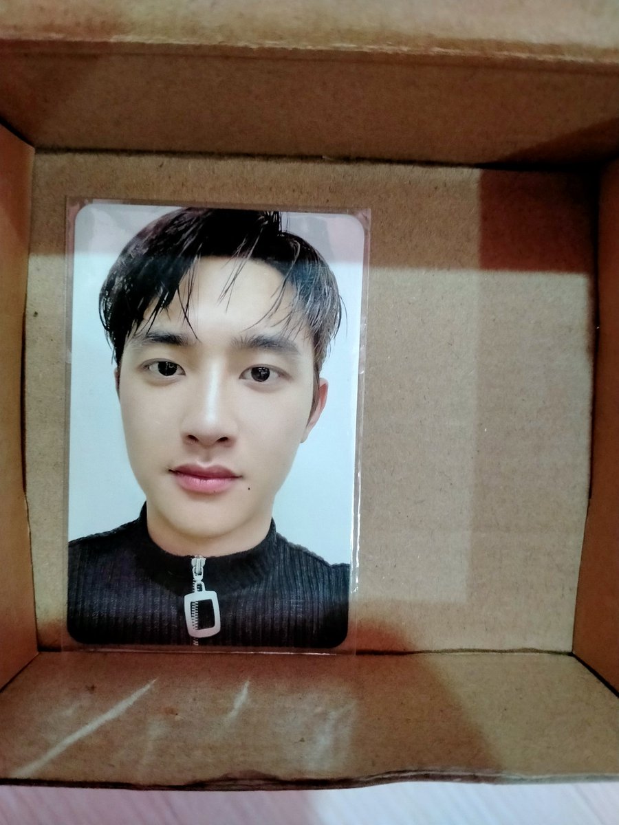 soo_doh_neem's tweet photo. @LILYS_USER_KART And that's my very first pc po na nabili in my kpop life. 😭🥺 Thank you po and Godbless po sa inyong shop. Umuwi po ng safe na safe si Kyungsoo. Thank you so much din po sa freebies. 😊🥺 https://t.co/NVGMm3WoHc
