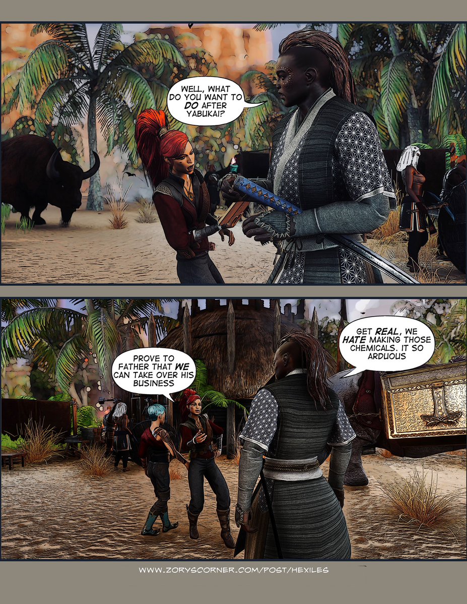 Jezori's tweet photo. #hexiles #conanexiles #madewithcomicdraw #virtualphotography #comics #shotwithgeforce #comic #artwork #fantasy #illustration #digitalart #gaming #virtualphotographer #funny #videogame #art #comicbookart #comicbookartist #3dart https://t.co/XMMuOnVTV0