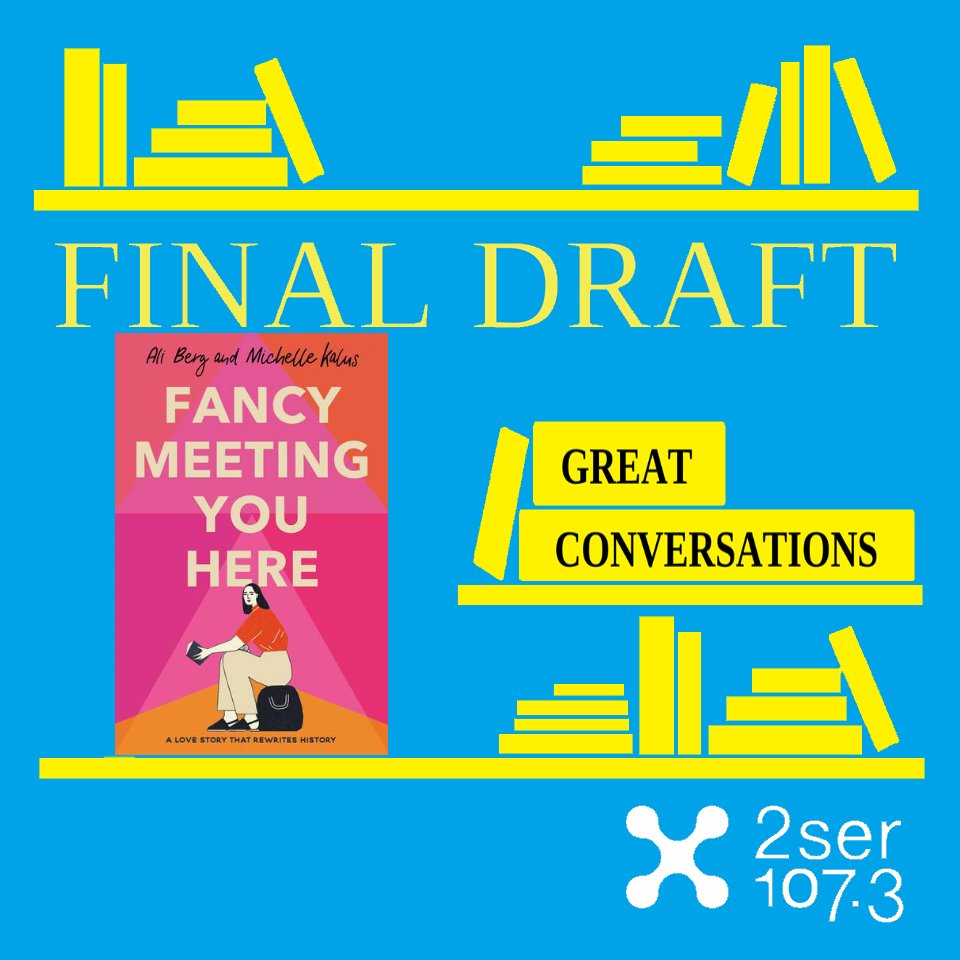 Searching for your meet-cute, psychic, time travel holiday fix?
Intrigued?!
Andrew's conversation with Michelle Kalus &amp; Ali Berg about Fancy Meeting You Here is up on the podcast!
<a href="/AllenAndUnwin/">Allen & Unwin</a> <a href="/thebookninjas/">Ali and Michelle</a> <a href="/rightzblock/">Andrew Pople</a>
player.whooshkaa.com/episode?id=945…
