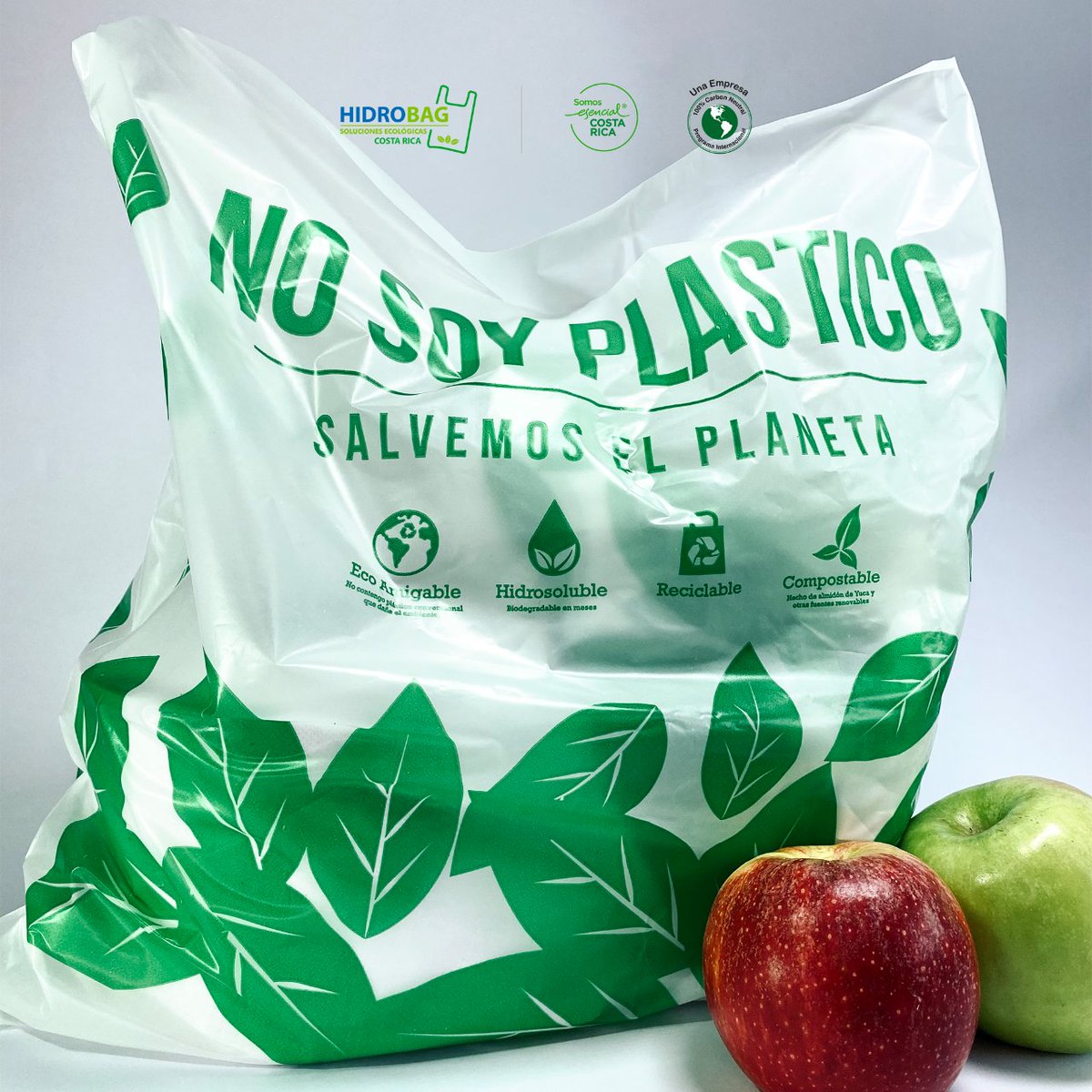 hidrobagcr's tweet photo. · 100% hecha en materiales naturales.

· 100% Amigable con los mares y el medio ambiente.
· El material si no entra en contacto con el agua, también se desintegra al ambiente en cuestión de días.
· No contiene partículas de plástico.
· Sus residuos no son tóxicos.

#hidrobag https://t.co/13zoYXDUDH