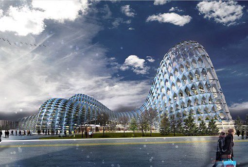 Astana Railway Station concept by LAVA Architects in Astana, Kazakhstan.
LAVA Architects designed the railway station in Astana, Kazakhstan with ideas of utilizing the critical junction and waypoint as a special place for meeting and greeting.

#conceptproject #railwaystation