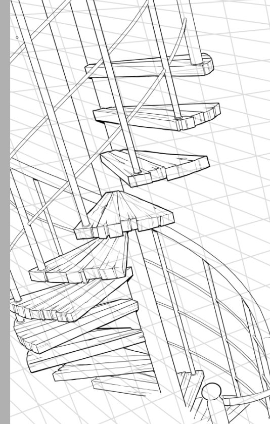 I don't have art to post. Have this staircase 