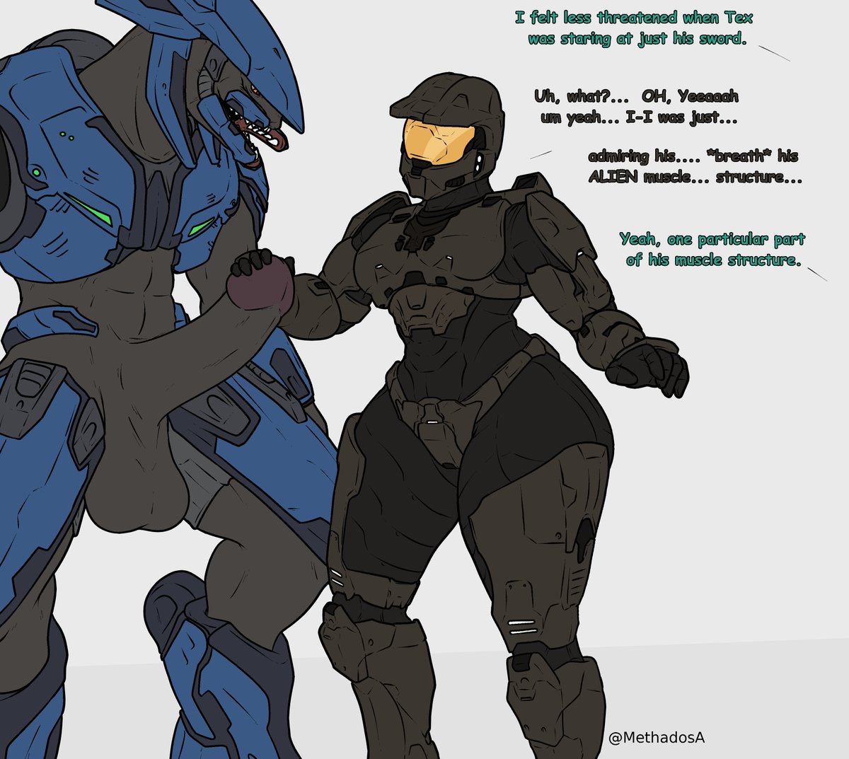 (I suddenly and randomly just remembered this scene from Red VS Blue and th...