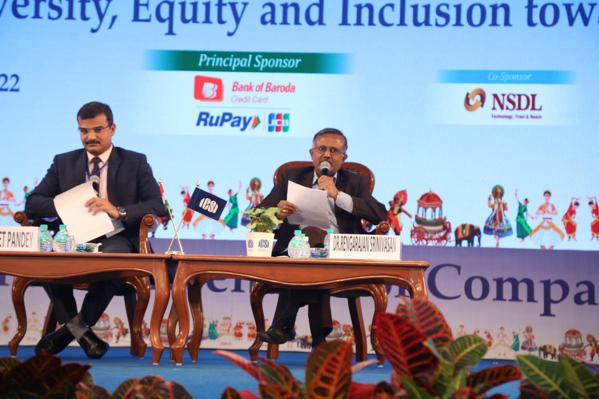icsi_cs's tweet photo. Corporate Boards: Diversity, Equity and Inclusion towards effective #Governance Session at #ICSIConvention #ICSINationalConvention https://t.co/ppnhvCjq7J