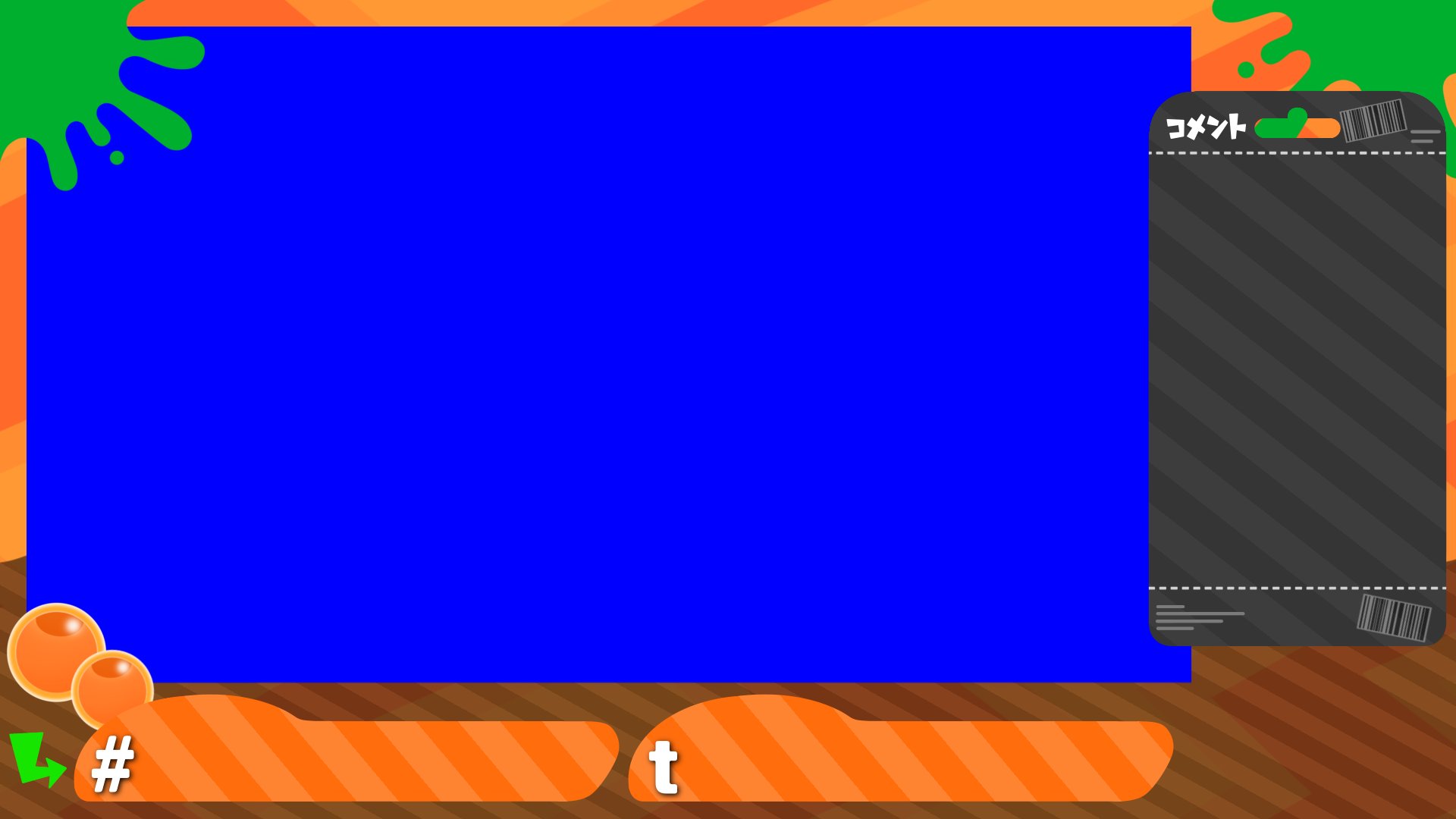 Twitter 上的 銀猫様 素材絵描きなvtuber Vtuberスターターパック スプラトゥーン配信編 伸びるなら今後も素材投稿するのでめっちゃ伸ばして フリー素材 フリーな銀猫 T Co Htjw4mpk5f Twitter