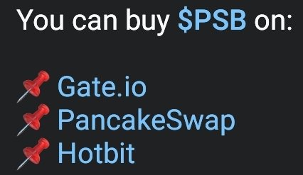 WeKnow_PSB's tweet photo. Where to buy $PSB ?  #PlanetSandbox #PSB https://t.co/vhjn5OI22E