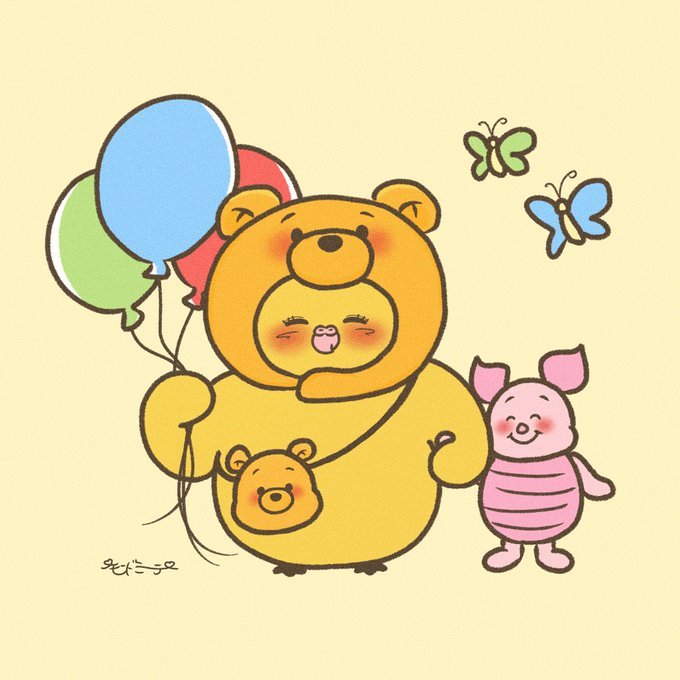 プーさんのtwitterイラスト検索結果