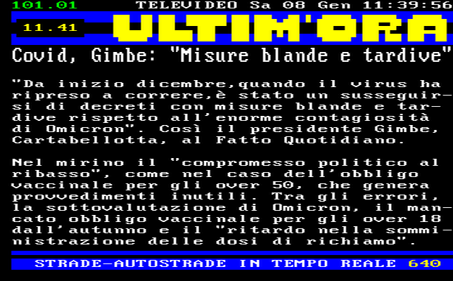 Cartabellotta's tweet image. Quali errori di strategia negli ultimi mesi?
👉mancata istituzione #obbligovaccinale per over 18 dall’autunno
👉notevole ritardo somministrazione #terzadose 
👉sottovalutazione impatto #omicron, confidando nella “raffreddorizzazione” della variante
via @fattoquotidiano