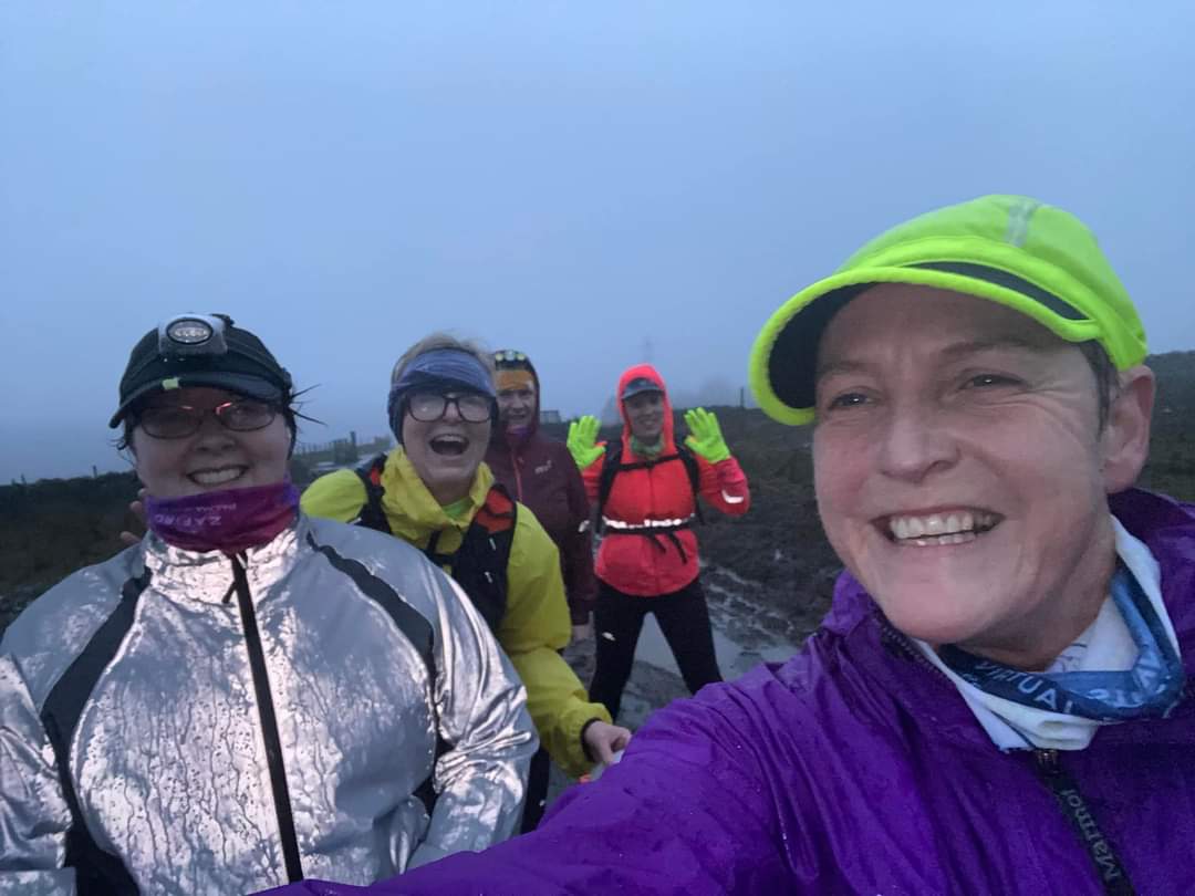 People think I'm bonkers for going out to run up a mountain at 7:30am in the freezing wind and rain, but knowing I'm running with <a href="/Roadentpugh/">hayley pugh</a> <a href="/helschez/">helen welch</a> and <a href="/jo_skippy/">Jo Gwynne</a> gets me out the door #dapson #runwales #ukrunchat #pontyroadents #rhedegcymru