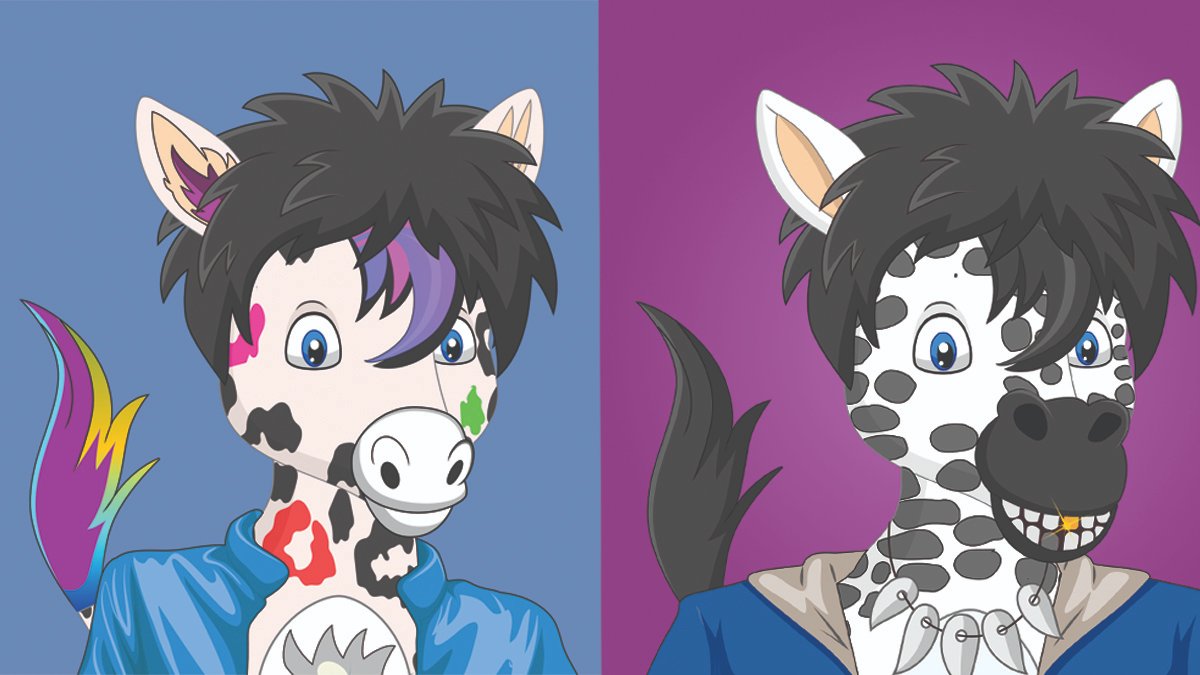 Poly Zebra Club | 🔥 MINT LIVE (@polyzebranft) on Twitter photo A herd of 6,174 sheep Zebra has learned that a colourless world is boring. So they moved to trendy world of Polygon
Which did you like the most?
A🎁 B🎁
Pre-mint sale is live🎉🎉
1️⃣ ❤ & RT
2️⃣ Follow <a href="/polyzebraNFT/">Poly Zebra Club | 🔥 MINT LIVE</a>
#NFTGiveaway #NFTdrop #NFTs #NFTCommunity #nftart #NFTMinting A herd of 6,174 sheep Zebra has learned that a colourless world is boring. So they moved to trendy world of Polygon
Which did you like the most?
A🎁 B🎁
Pre-mint sale is live🎉🎉
1️⃣ ❤ & RT
2️⃣ Follow <a href="/polyzebraNFT/">Poly Zebra Club | 🔥 MINT LIVE</a>
#NFTGiveaway #NFTdrop #NFTs #NFTCommunity #nftart #NFTMinting
