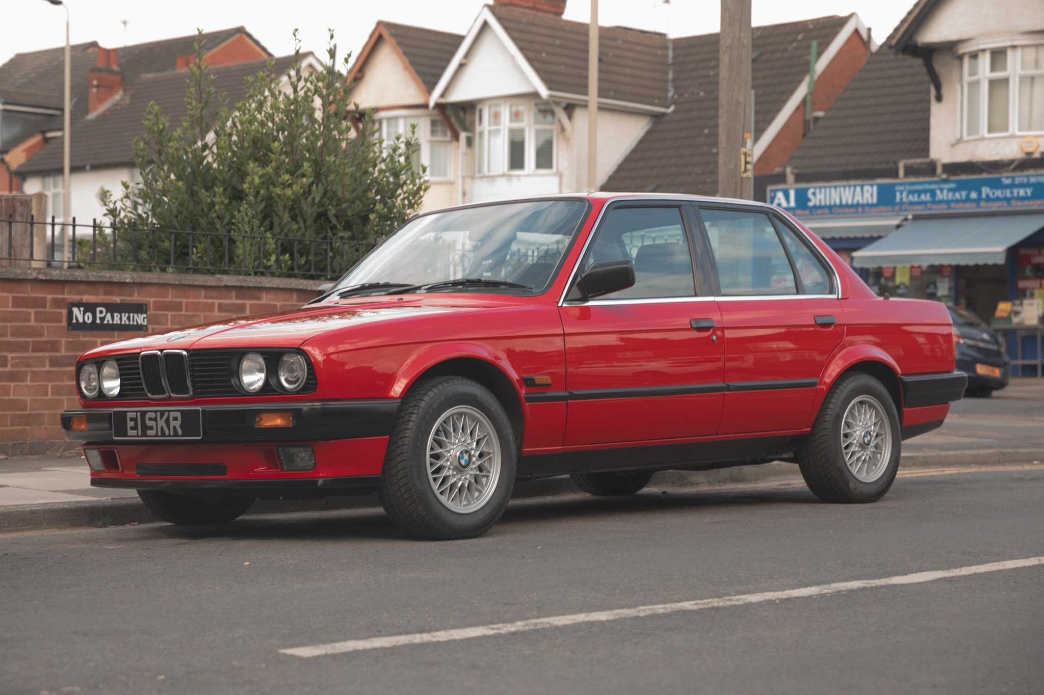 AK on X: "BMW E30 316i in Zinnobar Red is now back up for sale. The car  comes with a fully backed history including original sales receipts from BMW.  A car that's