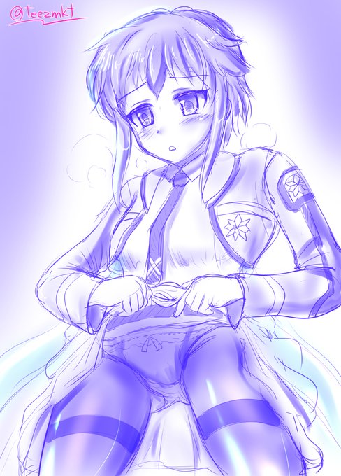 @knt_sao_philia 北山雫、できました!足回りがパンストかどうか迷ったのですがパンストにしてしまいました! 