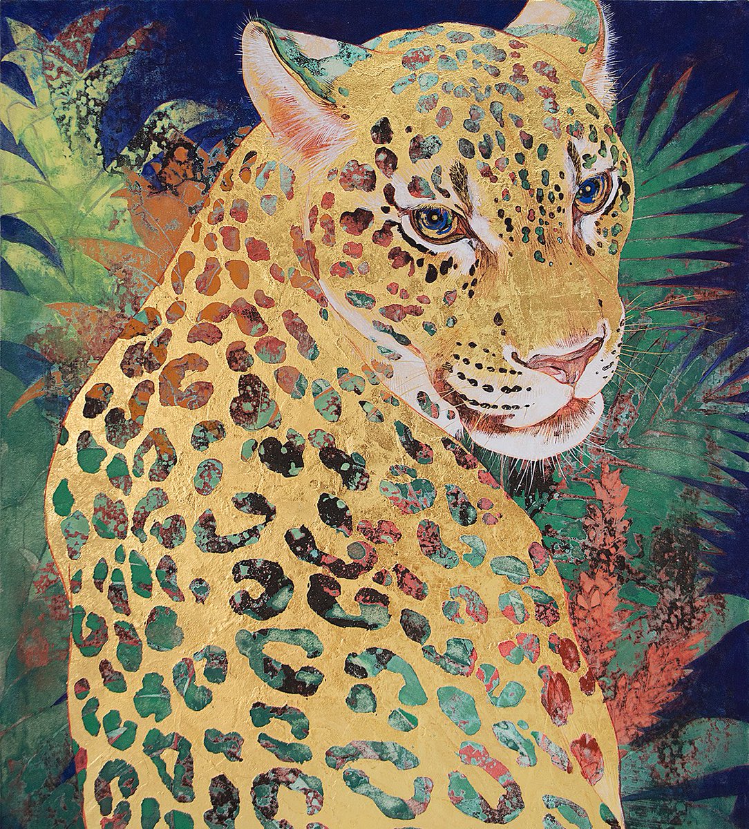 虎だけじゃなくてヒョウもいま〜す🐆 「カワかっこいい動物たち鷹濱