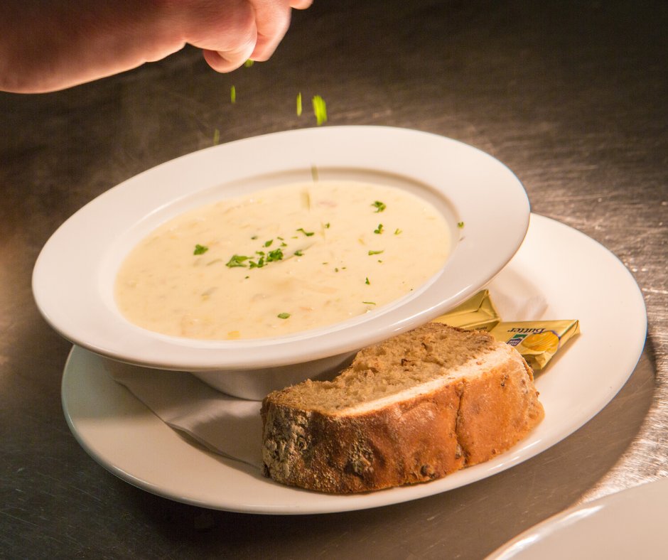 CafeArtysans's tweet photo. Cullen Skink ๐ธ
A firm favourite at Artysans! Traditional hearty and comforting smoked haddock chowder served with bread and butter, perfect all year round but especially in Winter!
#socialenterprise #socialenterprisecafe #Highlands #Inverness #Invernesscafe https://t.co/aBsI4Qg67L