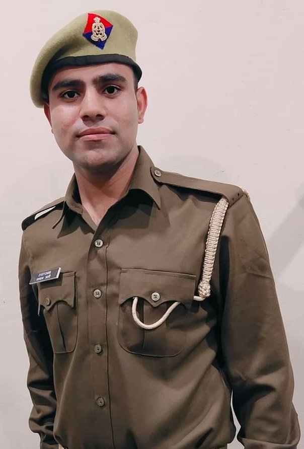 taraqqui's tweet photo. This is to congratulate our younger brother Shaban Ali on joining the UP Police service as a constable. He has become the first person to join UP Police from our village- Nahal. Presently, he is undergoing his training. He has been a bright student.. https://t.co/CZYIS5gK4V
