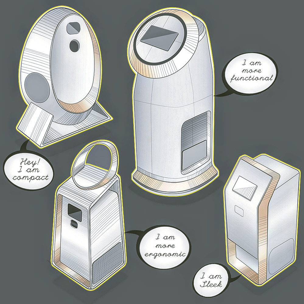 CavansiteD's tweet photo. AC design with built-in digital display and unique air outlet ideas!

#cavansiteid #cavansitedesigns #sketch #digitalart #ac #airconditioning #portable #fiverr #productdesign #industrialdesign #industrialsketch #productsketch #sketches #sketchbook #cool #summer https://t.co/2qd1kSjqGm