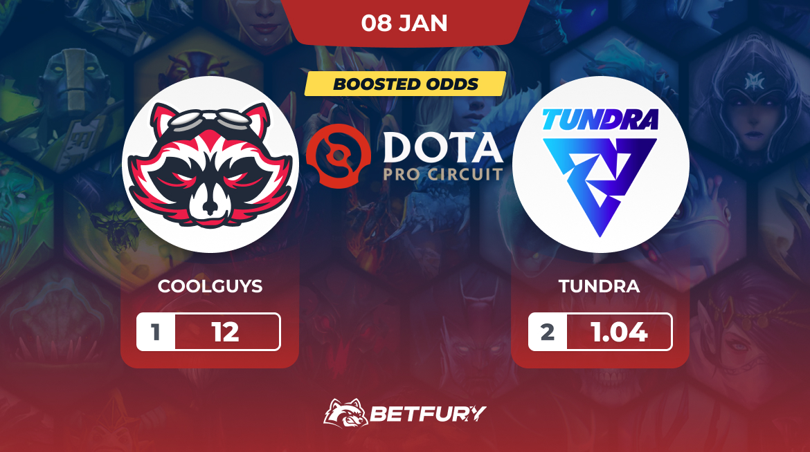 ❌ THE ENEMY  ❌
betfury.tv/3zDLhB9
It looks like that Coolguys are obvious underdogs, but, don't forget about an insane game versus <a href="/OGesports/">OG</a> during the running DPC! Coolguys are powerful and can win anyone!
<a href="/coolguysgg/">Coolguys</a>- 12
@TundraEsports_- 1.04
#dota2 #Esports #BetFury