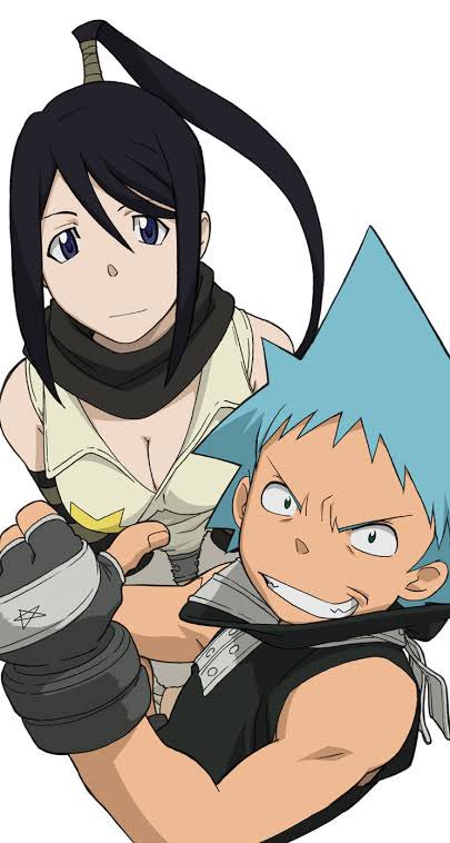 ソウルイーター 中務 椿 ブラックスター(青髪の男の子)のパートナーで