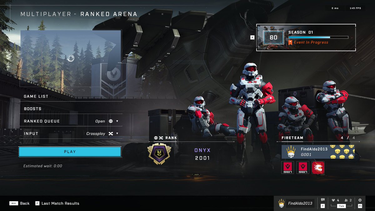 FindAldo_'s tweet photo. 2000 oynx club #HaloInfinite https://t.co/dC4GFhFdre