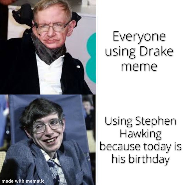 Happy Bday Stephen Hawking 