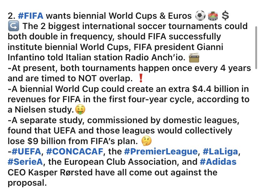 sofiatheidea1's tweet photo. Top 3 news from the #sportsbusiness &amp; #sportsbetting world this week 🚨📰📲👀⚽️⚾️: https://t.co/Nb2ZkG0CS7