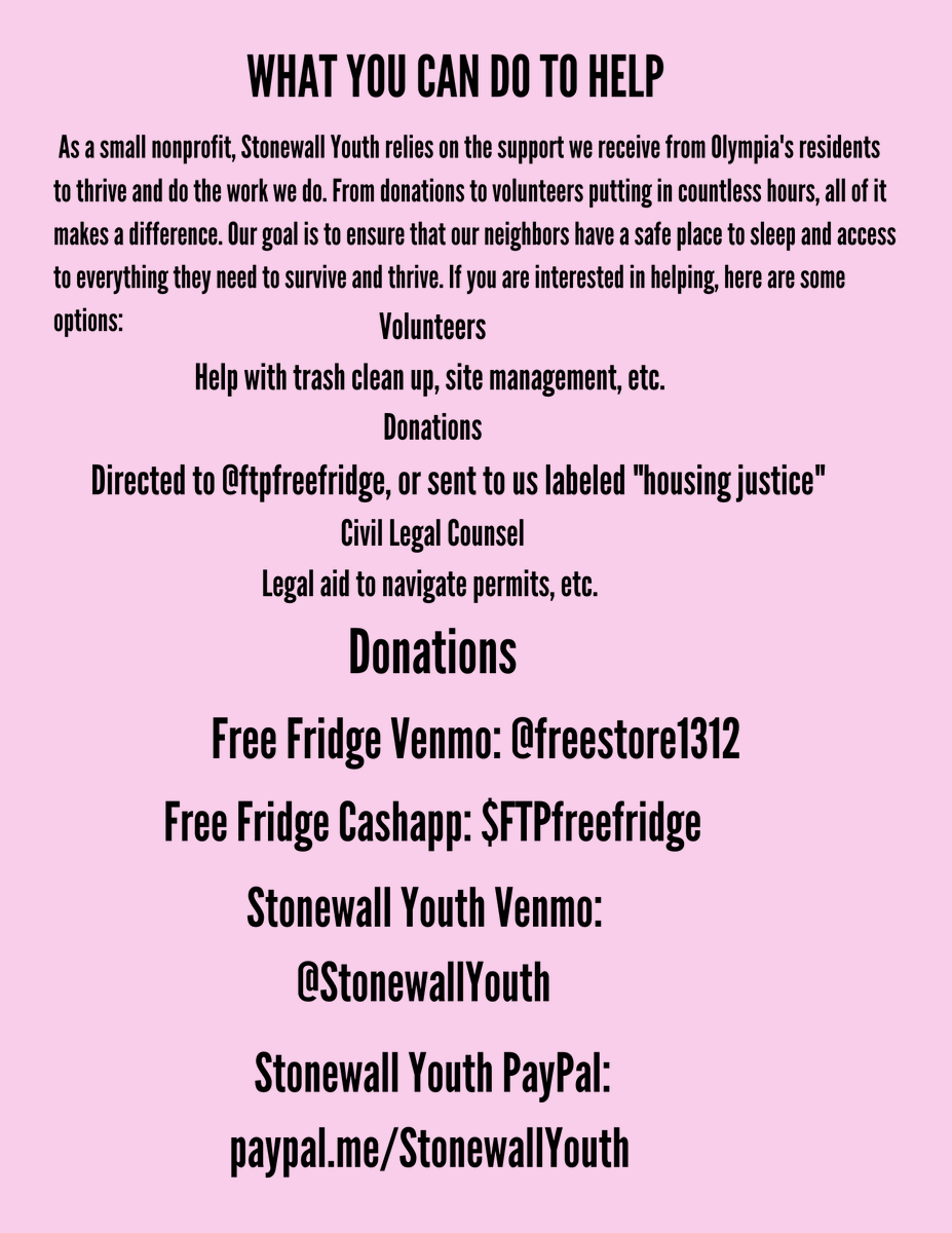 STONEWALL YOUTH: A STATEMENT REGARDING THE OLYMPIAN