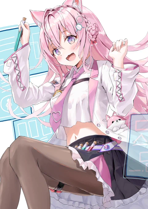 頭ピンクコヨーテ🧪
#こよりすけっち 