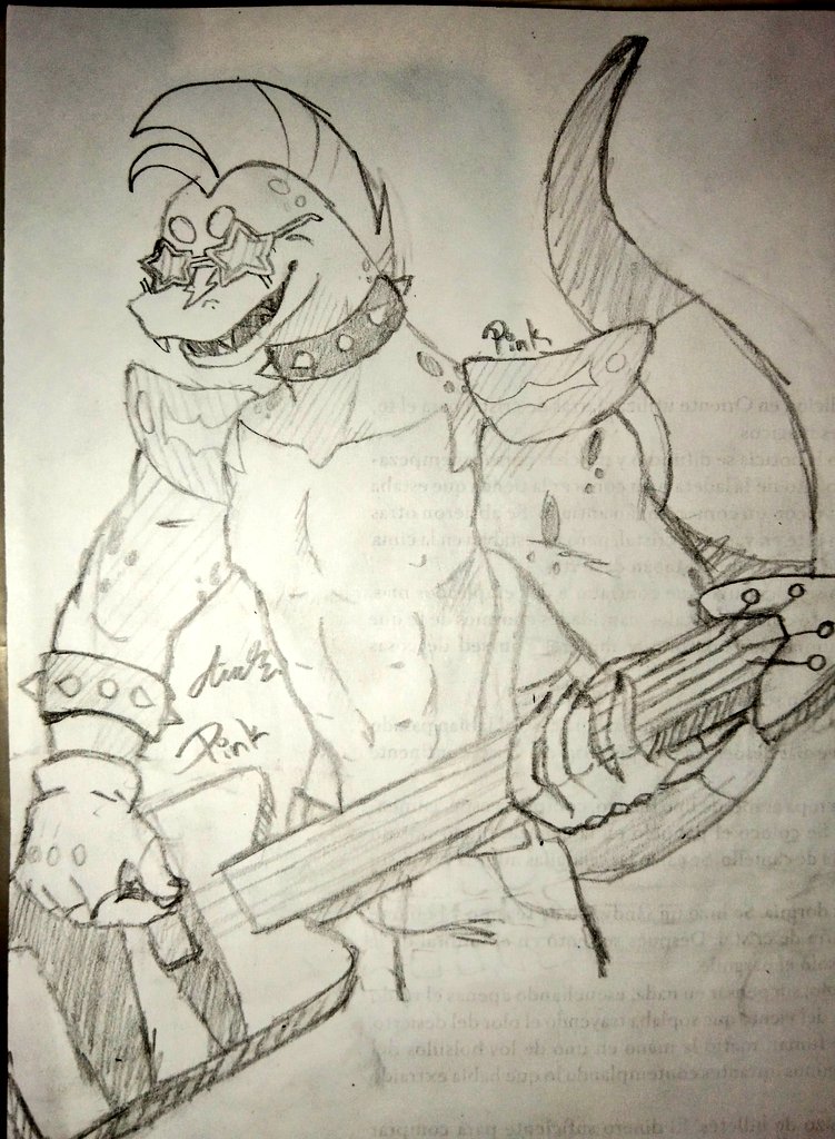 SoulR07's tweet photo. Boceto rápido de Montgomery Gator uwu es para un tik tok xd
Mi cuenta es: @pink_art_girl https://t.co/gE4SoCbnuj