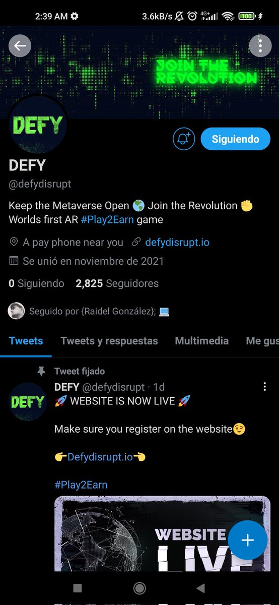 Ocean3313's tweet photo. @djsamwithers @raidelgc @defydisrupt ✅ done
#PlayToEarn https://t.co/rdOBGVjnSY