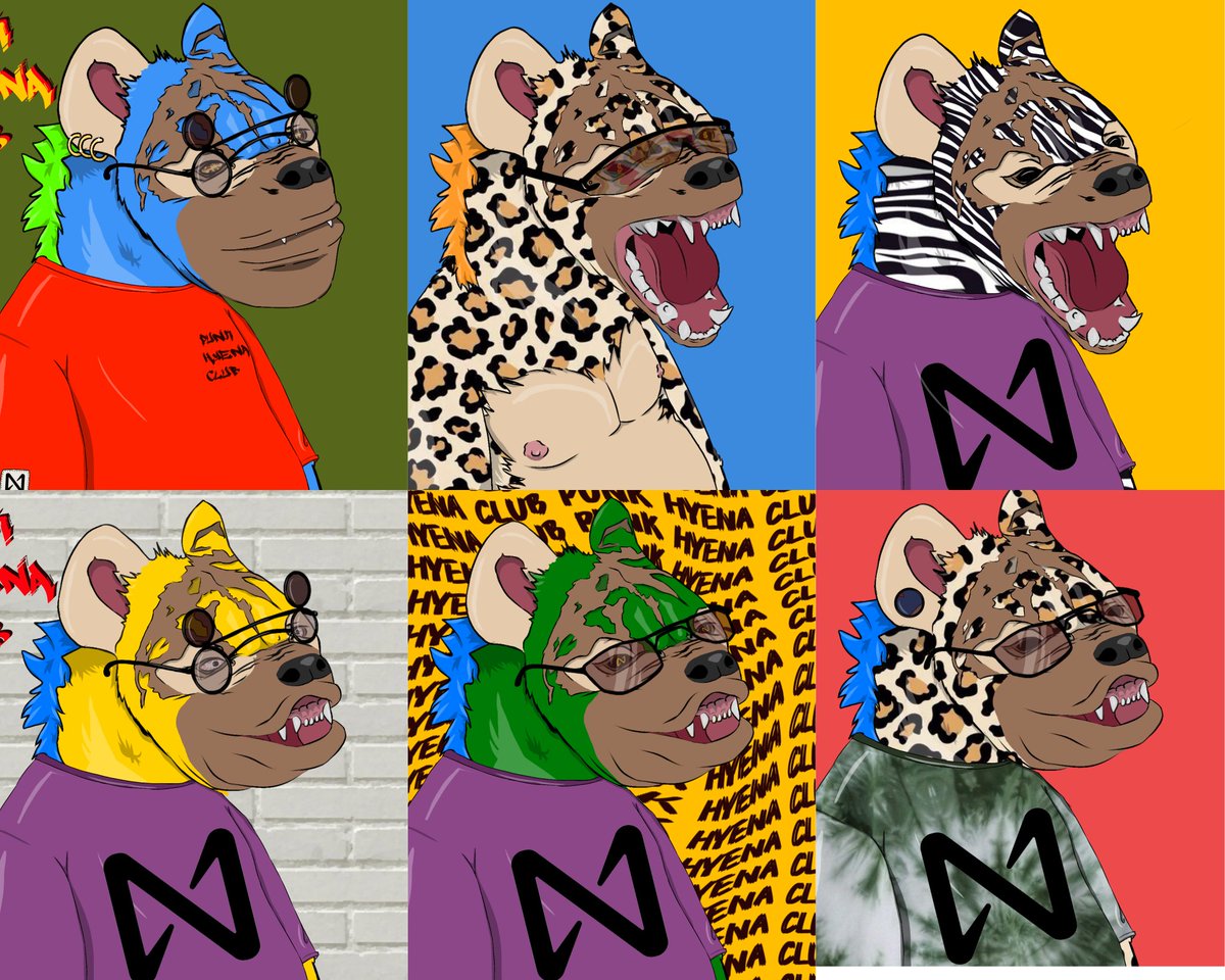 "PUNK HYENA CLUB"

#NFTCommumity #nftcollectors
#NEARProtocol #NEARnft

<a href="/HypeDAO/">HypeDAO</a> <a href="/ParasHQ/">Paras</a>

paras.id/arkielharts.ne…